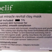 Belif Peat Miracle Revital Clay Mask